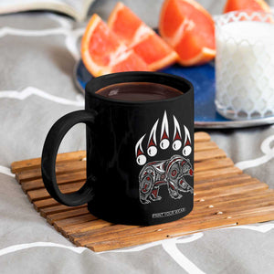 Native American Alaska Grizzly Bear Claw Indian Pride Coffee Mug TS11 Print Your Wear