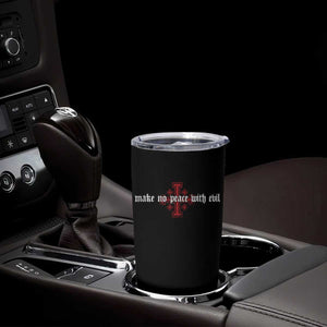 Make No Peace with Evil Knight Templar Jerusalem Crusade Cross Tumbler Cup TS11 Print Your Wear