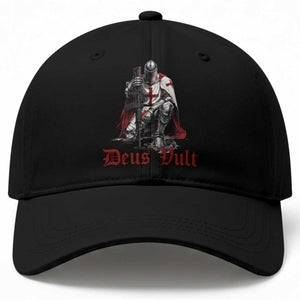 Deus Vult Knights Templar Gun Lover Baseball Cap Crusader Cross Soldier of Christ TS11 Print Your Wear