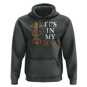 Native American Hoodie It's In My DNA Totem Indigenous USA TS11 Dark Heather Print Your Wear