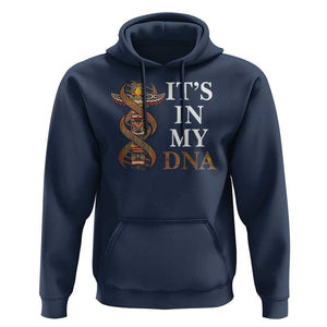 Native American Hoodie It's In My DNA Totem Indigenous USA TS11 Navy Print Your Wear