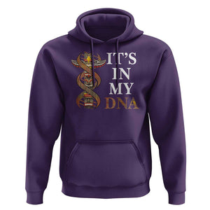 Native American Hoodie It's In My DNA Totem Indigenous USA TS11 Purple Print Your Wear