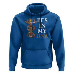 Native American Hoodie It's In My DNA Totem Indigenous USA TS11 Royal Blue Print Your Wear