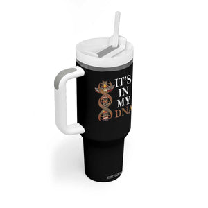 Native American Tumbler With Handle It's In My DNA Totem Indigenous USA TS11 Print Your Wear