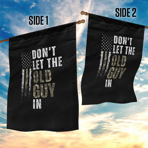 Funny Dont Let The Old Guy In Garden Flag Vintage Camo American Flag TS11 Print Your Wear