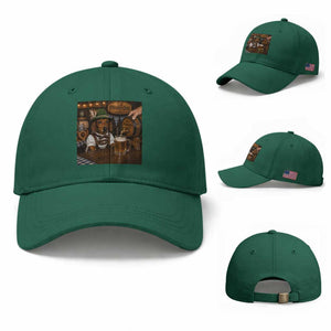 Funny Oktoberfest Wiener Drinking Beer Meme Dog Baseball Cap