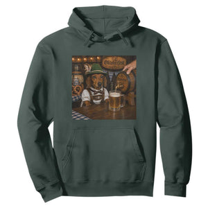 Funny Oktoberfest Wiener Drinking Beer Meme Dog Hoodie