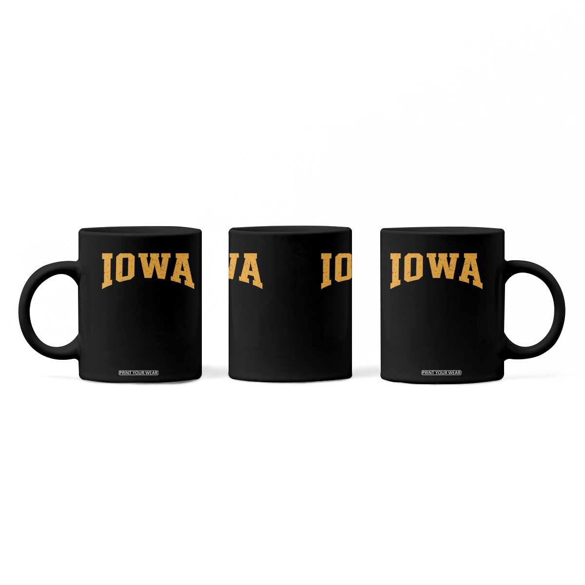 Iowa Vintage Athletic Sports Design Coffee Mug IA State Iowan Gift