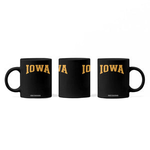 Iowa Vintage Athletic Sports Design Coffee Mug IA State Iowan Gift