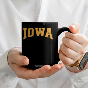 Iowa Vintage Athletic Sports Design Coffee Mug IA State Iowan Gift
