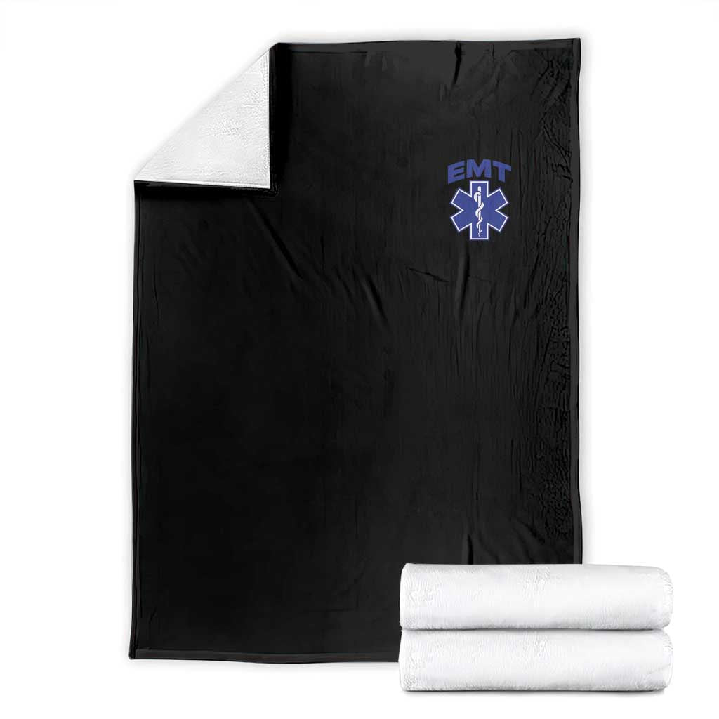 EMT Paramedic Emergency Medical Technician First Responder Throw Blanket
