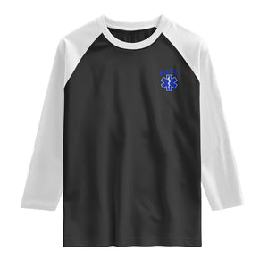 EMT Paramedic Emergency Medical Technician First Responder Raglan Shirt