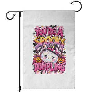 You Are A Spooky Dumpling Halloween Garden Flag Kawaii Glitter Dim Sum Food Squishy