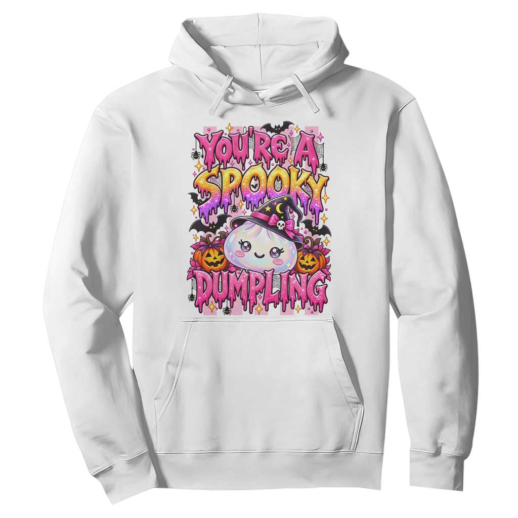 You Are A Spooky Dumpling Halloween Hoodie Kawaii Glitter Dim Sum Food Squishy