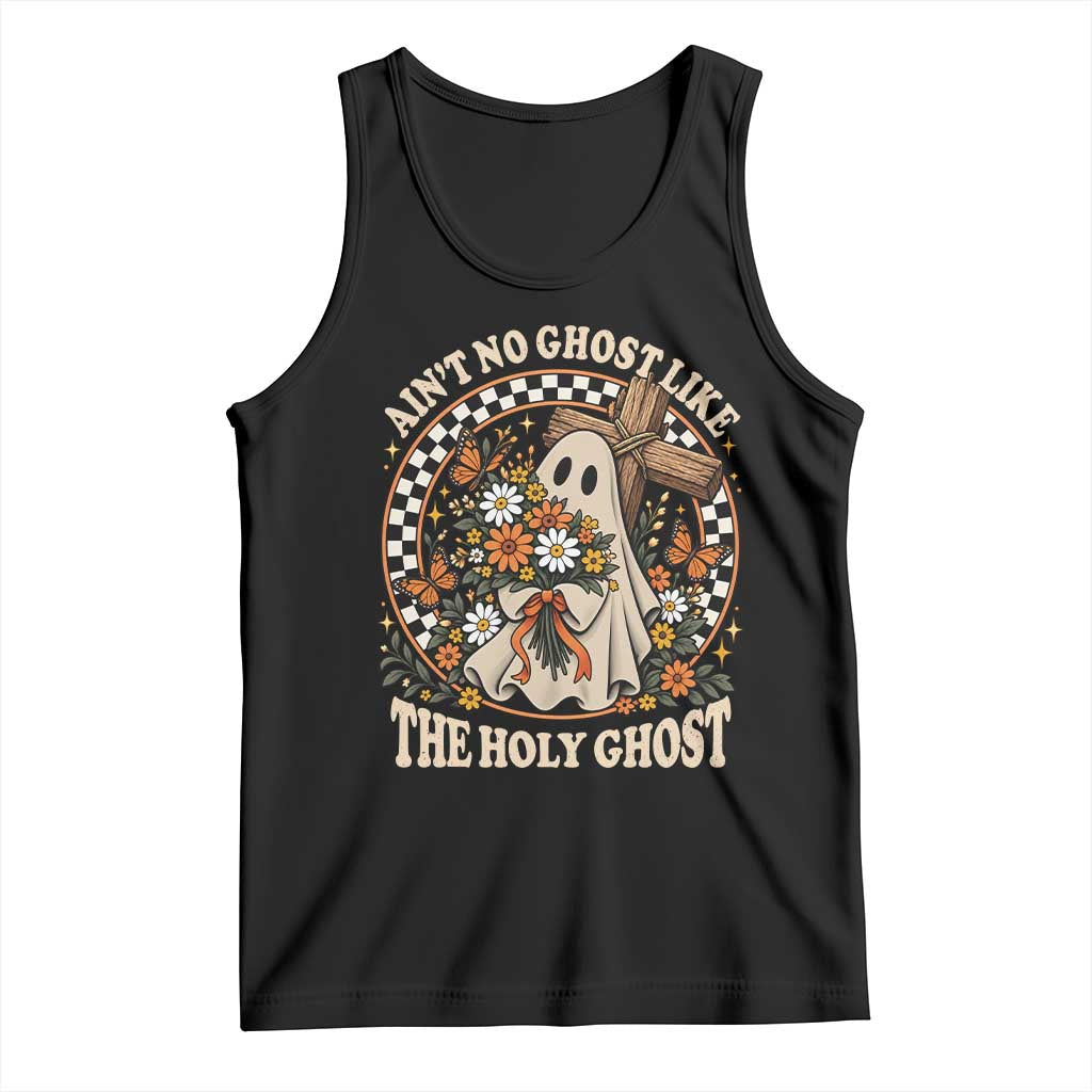 Aint No Ghost Like The Holy Ghost Tank Top Funny Christian Halloween