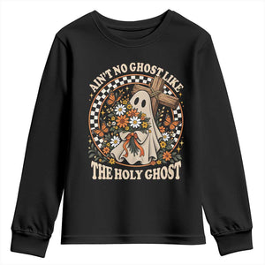 Aint No Ghost Like The Holy Ghost Youth Sweatshirt Funny Christian Halloween