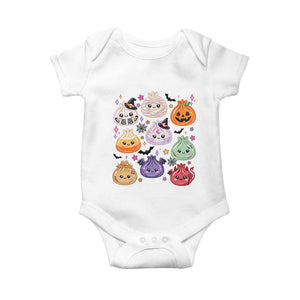 Glitter Dumpling Halloween Baby Onesie Kawaii Food Squishy Dim Sum