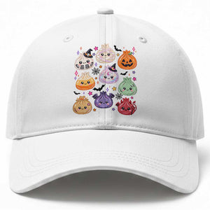 Glitter Dumpling Halloween Baseball Cap Kawaii Food Squishy Dim Sum