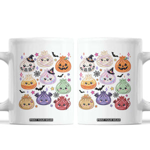 Glitter Dumpling Halloween Coffee Mug Kawaii Food Squishy Dim Sum