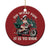 Funny Xmas Motorbike Christmas Ornament Oh What Fun It Is To Ride Female Santa Biker TS11 Print Your Wear