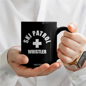 Ski Patrol Whistler Coffee Mug Winter Slopes Skiing Snowboarding TS11 Print Your Wear