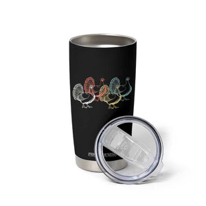 Thanksgiving Turkey Day Retro Poultry Holiday Tumbler Cup TS11 Print Your Wear