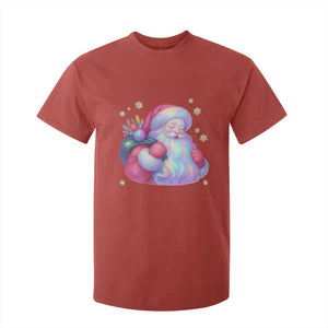 Iridescent Christmas Santa Printed Coquette Xmas T Shirt For Kid TS11 Red Print Your Wear
