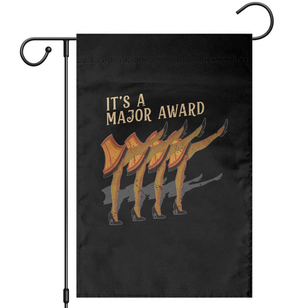 Funny Christmas Movie It's A Major Award Garden Flag Italian Leg Lamp TS11 Black Print Your Wear