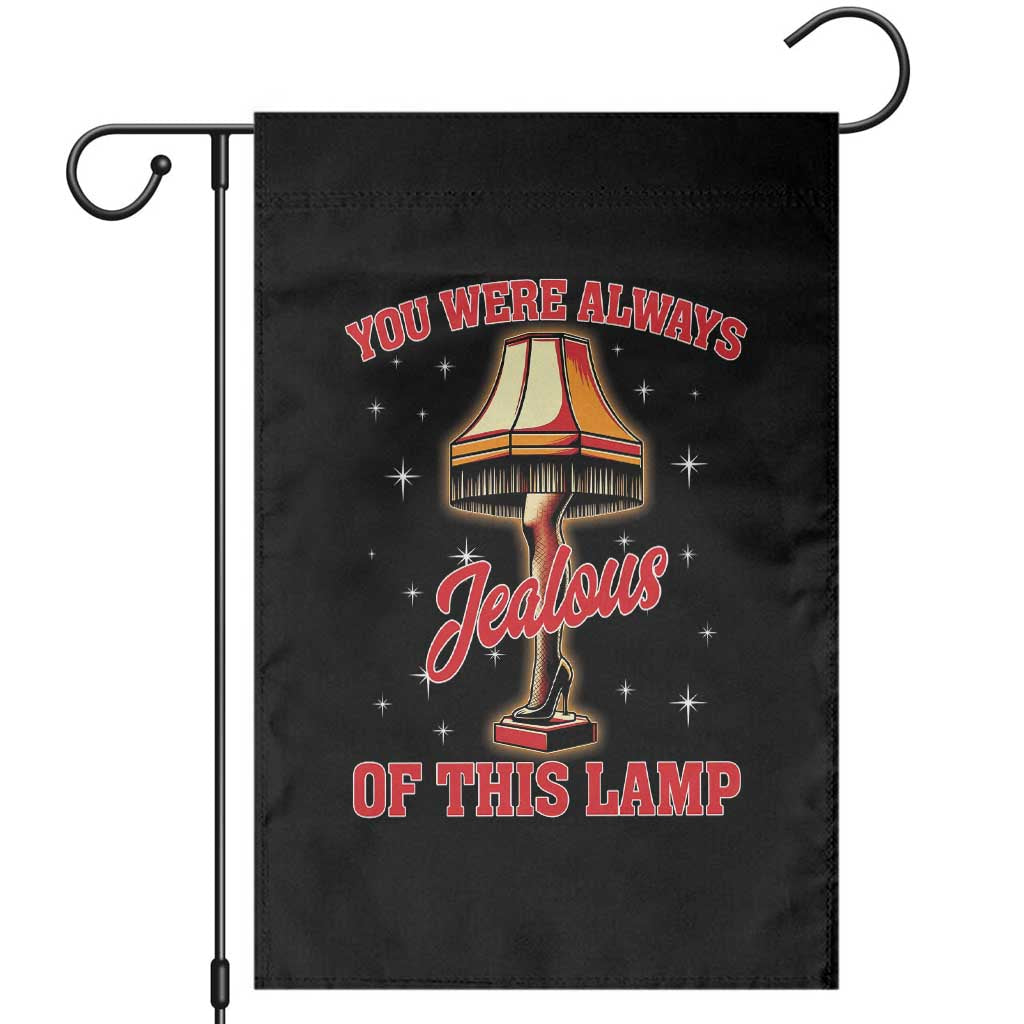 Funny Christmas Movie Garden Flag You Were Always Jealous Of This Lamp Italian Leg Lamp TS11 Black Print Your Wear