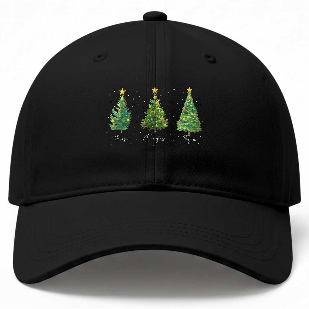 Funny Subtle FDT Resist Christmas Baseball Cap Fraser Douglass Trojan Xmas Tree TS11 Print Your Wear