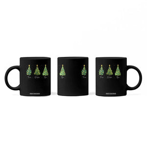 Funny Subtle FDT Resist Christmas Coffee Mug Fraser Douglass Trojan Xmas Tree TS11 Print Your Wear