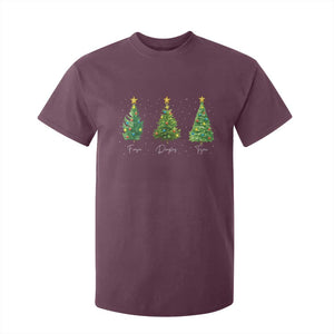 Funny Subtle FDT Resist Christmas T Shirt For Kid Fraser Douglass Trojan Xmas Tree TS11 Maroon Print Your Wear