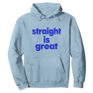 Straight Is Great Hoodie Funny LGBT Boot Camp Instructor
