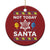 Funny Jewish Hanukkah Christmas Ornament Not Today Santa Hebrew David Star TS11 Print Your Wear