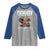 Funny Beaver Grilling Raglan Shirt Soggy Beaver BBQ It's Not All Over Your Face TS11 Sport Gray Royal Print Your Wear