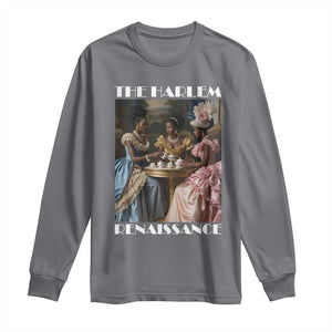 The Harlem Renaissance Long Sleeve Shirt African American Historical Black History Month TS11 Charcoal Print Your Wear