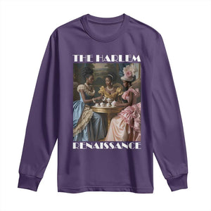 The Harlem Renaissance Long Sleeve Shirt African American Historical Black History Month TS11 Purple Print Your Wear