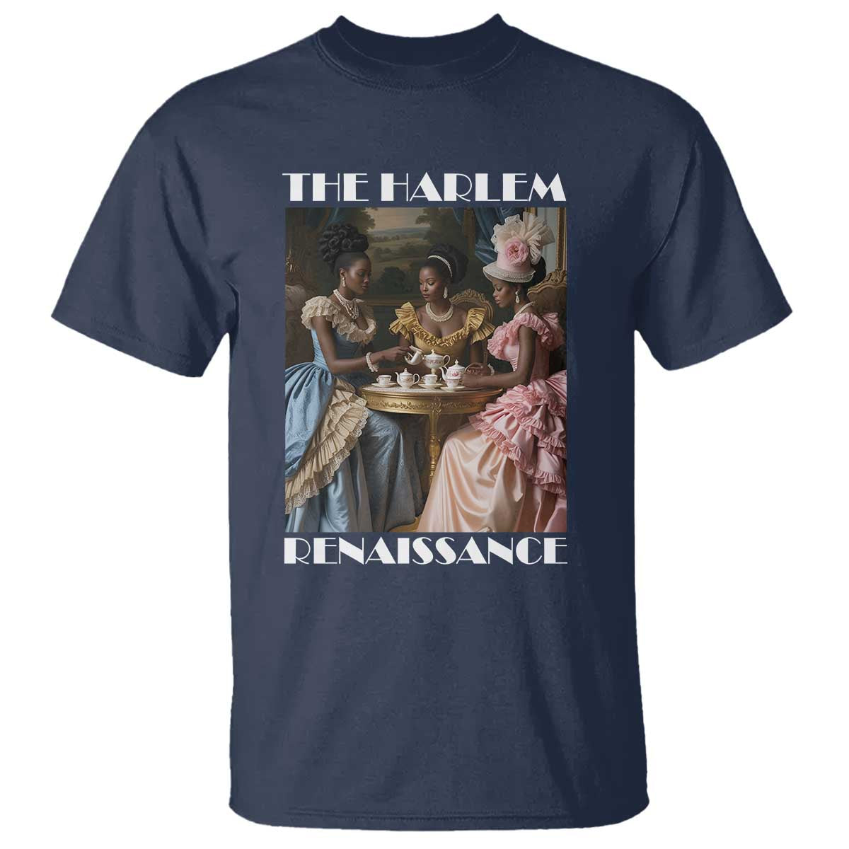 The Harlem Renaissance T Shirt African American Historical Black History Month TS11 Navy Print Your Wear