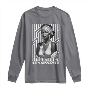 The Harlem Renaissance Long Sleeve Shirt Black Woman 1920s Black History Month TS11 Charcoal Print Your Wear