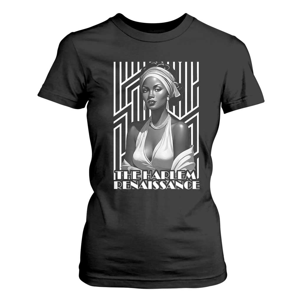 The Harlem Renaissance T Shirt For Women Black Woman 1920s Black History Month TS11 Black Print Your Wear