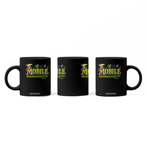 Mardi Gras Mobile Alabama AL Carnival Beads Coffee Mug TS11 Print Your Wear