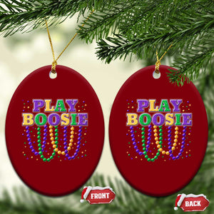 Funny Play Boosie Mardi Gras Ceramic Ornament Beads Fat Tuesday Carnival TS11 Print Your Wear