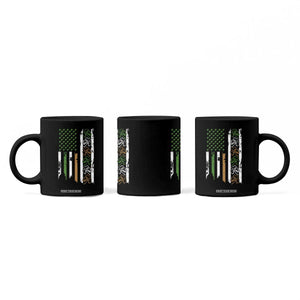Funny Irish American Vintage Shamrock Flag Coffee Mug TS11 Print Your Wear
