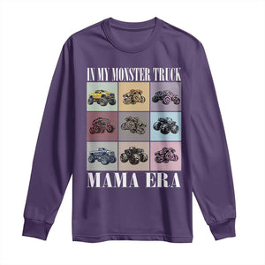 In My Monster Truck Mama Era Long Sleeve Shirt TS11 Purple Print Your Wear