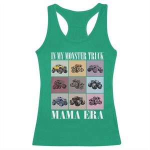 In My Monster Truck Mama Era Racerback Tank Top TS11 Irish Green Print Your Wear