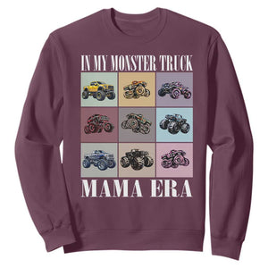 In My Monster Truck Mama Era Sweatshirt TS11 Maroon Print Your Wear