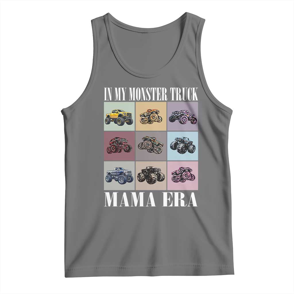 In My Monster Truck Mama Era Tank Top TS11 Black Heather Print Your Wear