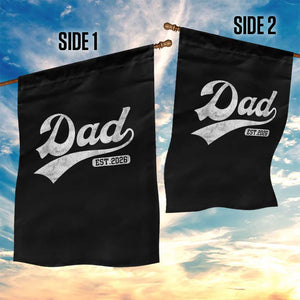 Dad Est 2026 Garden Flag Funny New Dad Baby Announcement TS11 Print Your Wear
