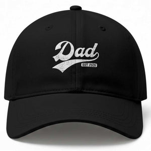 Dad Est 2026 Baseball Cap Funny New Dad Baby Announcement TS11 Print Your Wear
