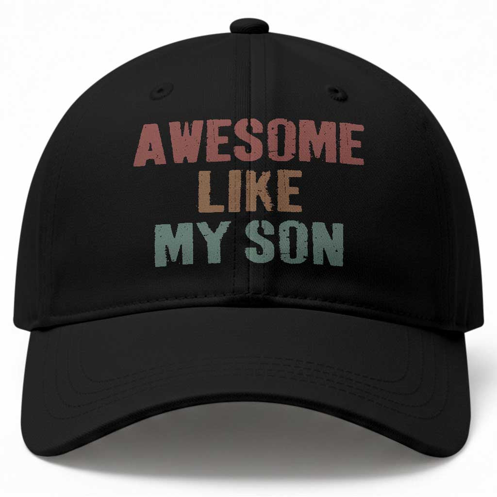 Awesome Like My Son Baseball Cap Funny Proud Dad Mom TS11 Print Your Wear